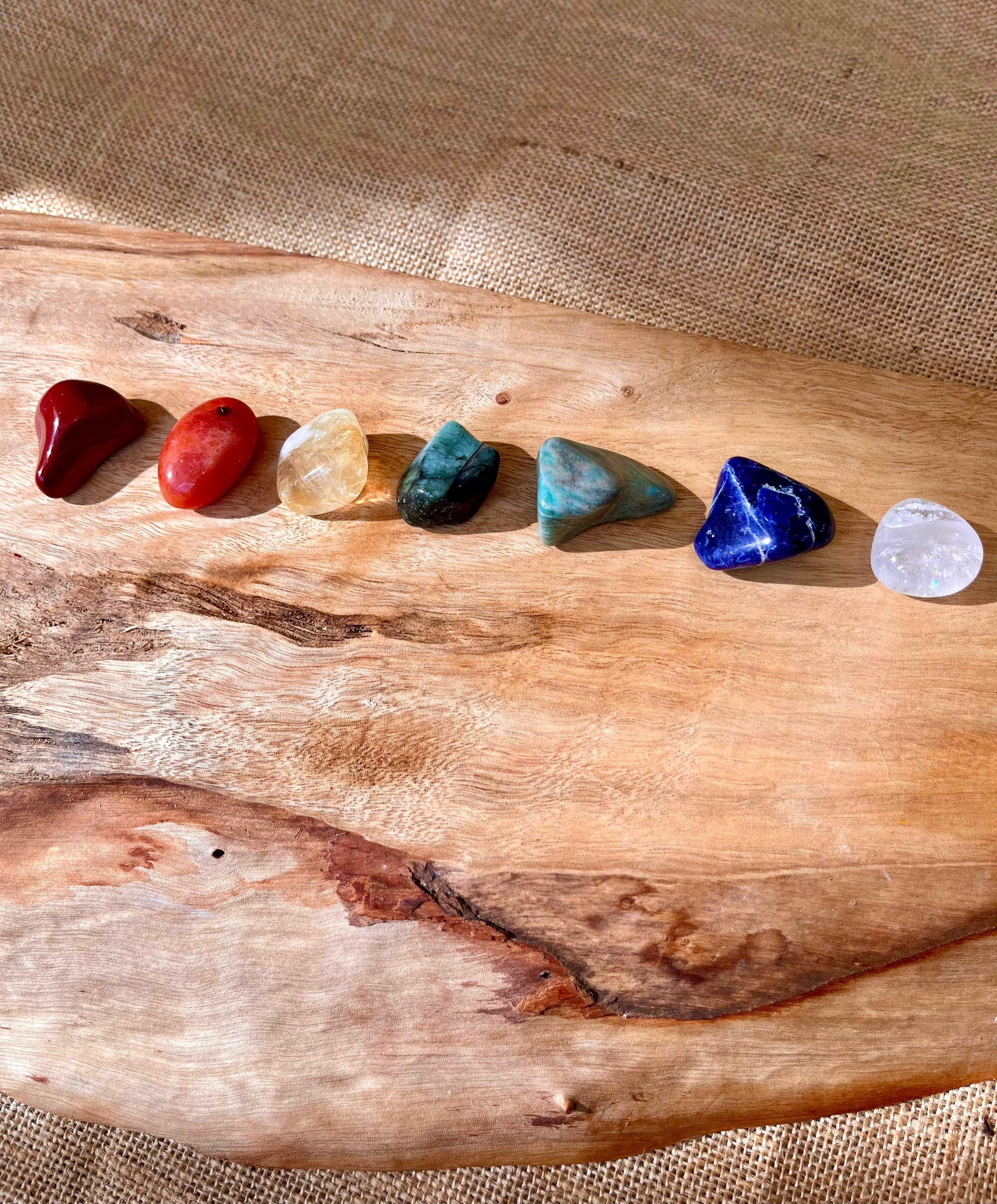 Chakra Crystal & Stone Set