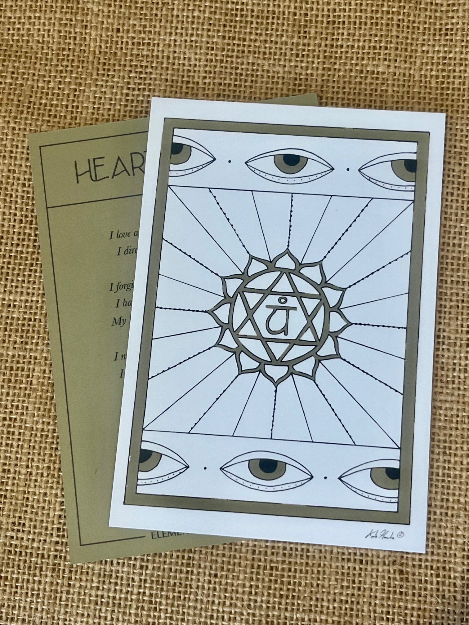 Chakra Mantra / Affirmation Cards