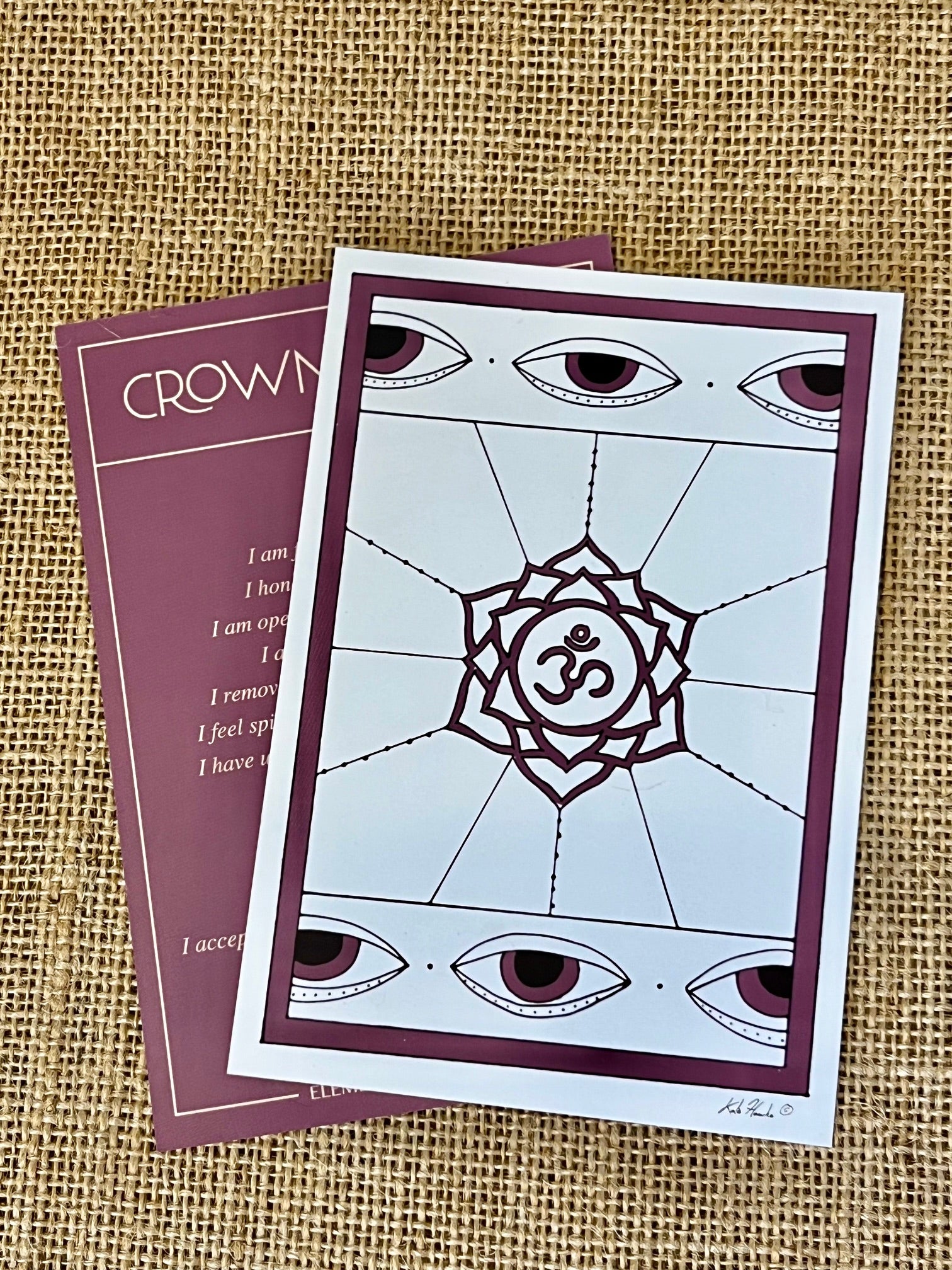 Chakra Mantra / Affirmation Cards